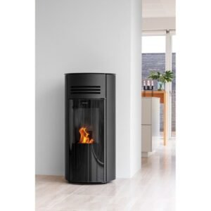 Pelletskamin Aduro P1 8 kW, svart