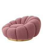 Fåtölj Mello Bouclé Rose från Eichholtz