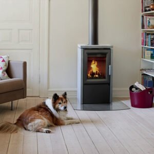 Braskamin Varde Aura 3 5 kW, sten