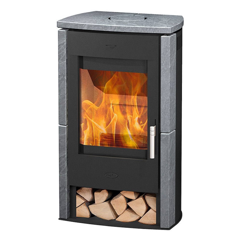 Braskamin FIREPLACE BRASIL med täljsten, 6 kW