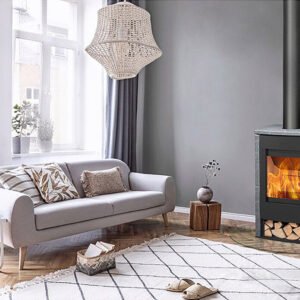 Braskamin FIREPLACE BRASIL med täljsten, 6 kW