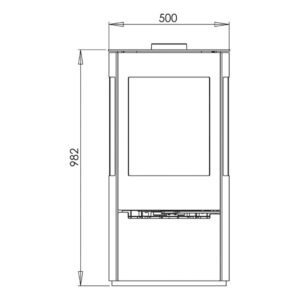 Braskamin Aduro 17 Lux Edition 6,5 kW
