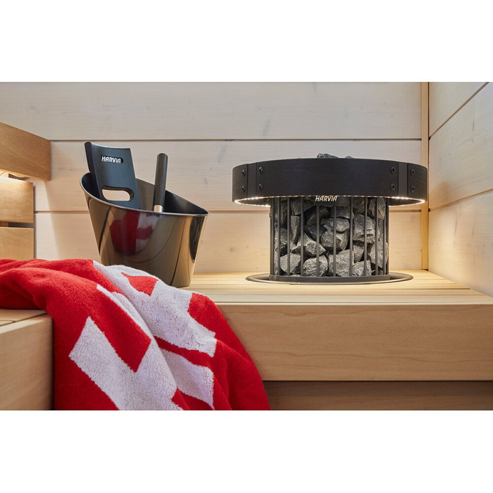 Bastuaggregat Harvia Legend WiFi 10,8 kW, svart, vue 4
