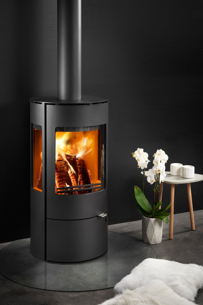 Westfire Uniq 37 braskamin 7,2 kW mattsvart