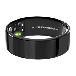Ultrahuman Ring AIR, uppkopplad ring, Aster Black