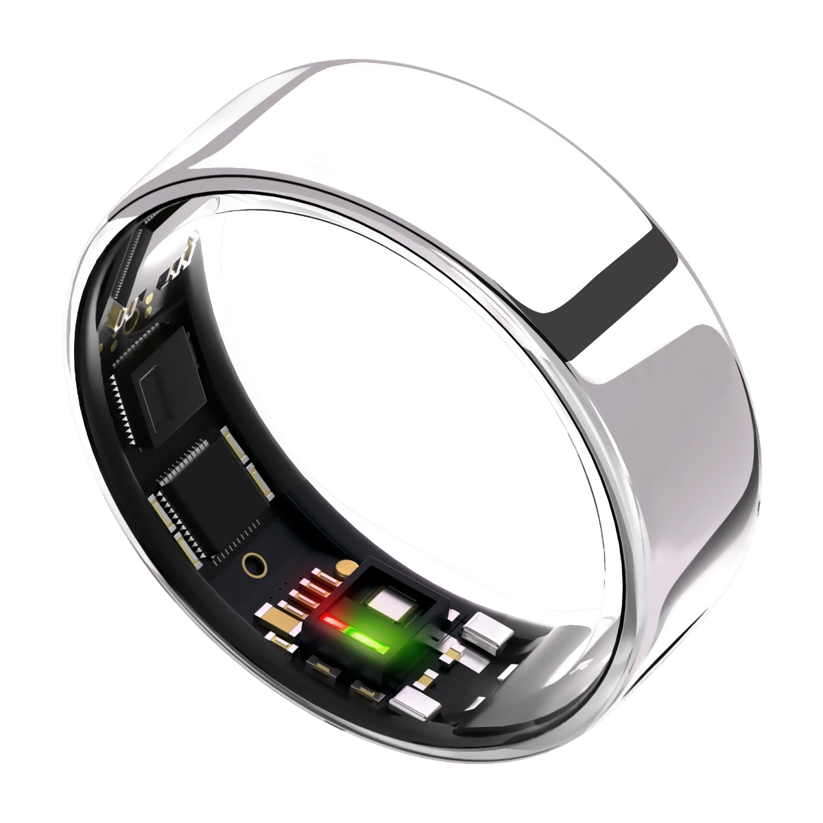 Ultrahuman Ring AIR smart ring, storlek 05, Space Silver, vue 8