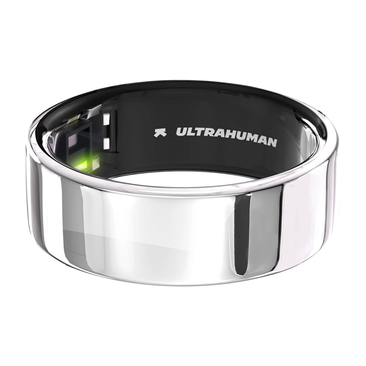 Ultrahuman Ring AIR smart ring, storlek 05, Space Silver, vue 5