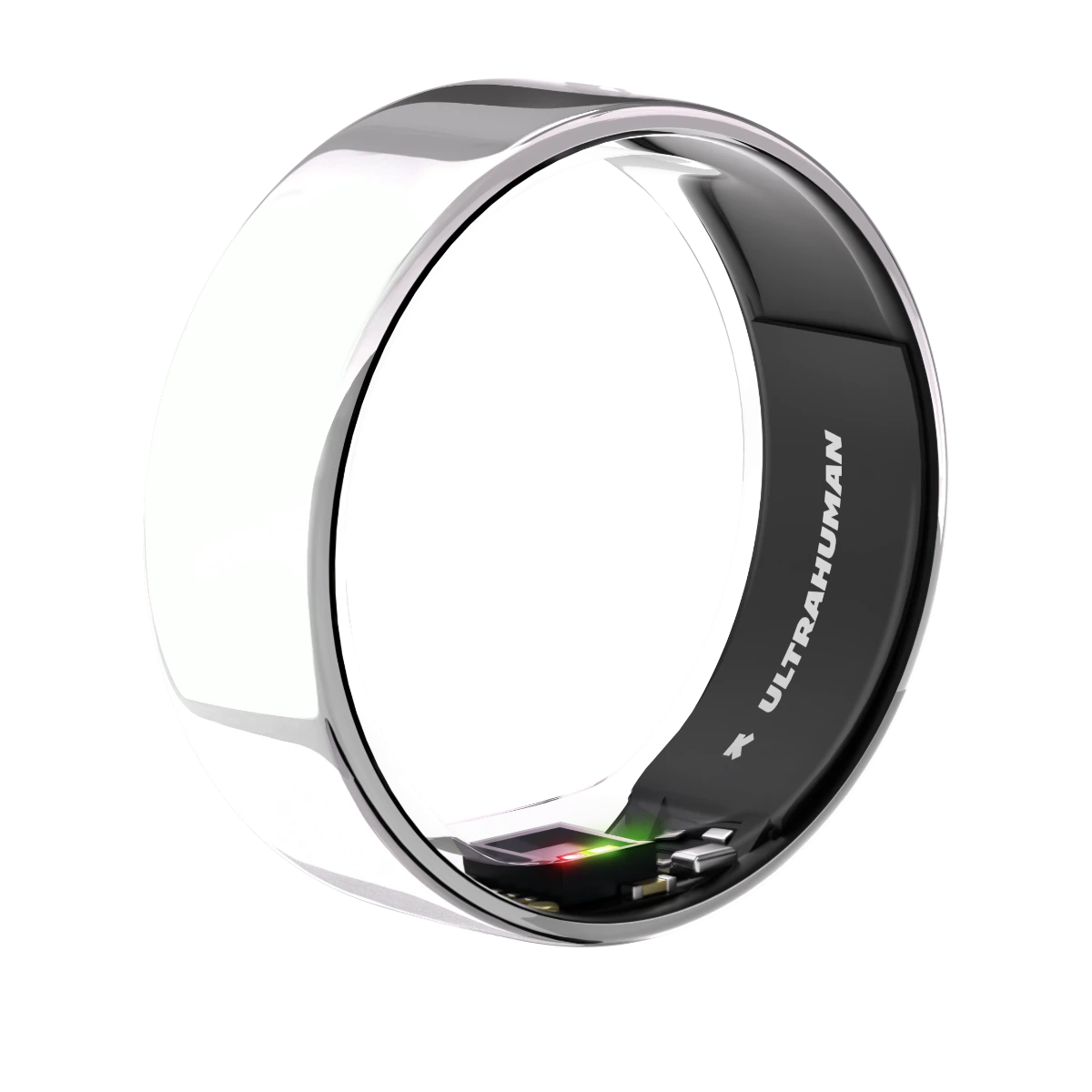 Ultrahuman Ring AIR smart ring, storlek 05, Space Silver, vue 6