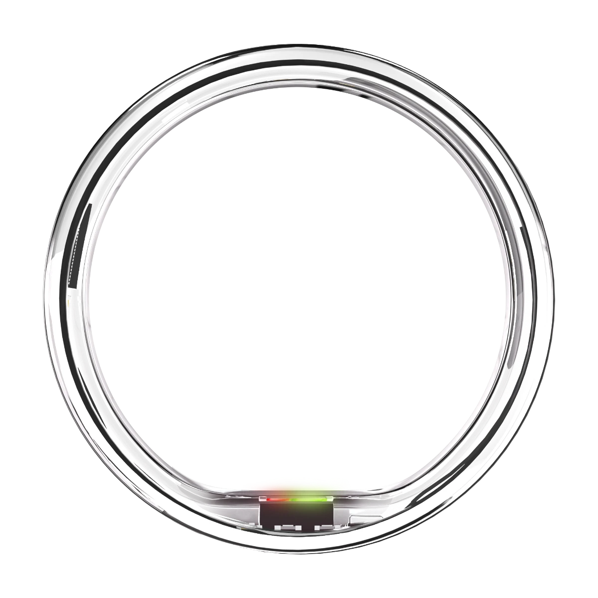 Ultrahuman Ring AIR smart ring, storlek 05, Space Silver, vue 7