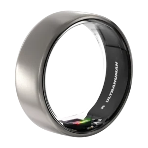 Ultrahuman Ring AIR smart ring, Raw Titanium, storlek 05