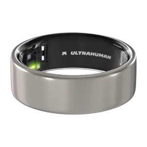 Ultrahuman Ring AIR smart ring, Raw Titanium, storlek 05