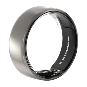 Ultrahuman Ring AIR smart ring, Raw Titanium, storlek 05