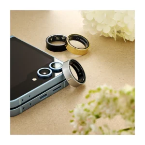 Samsung Galaxy Ring, smart ring i Titanium Silver
