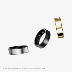 Samsung Galaxy Ring, smart ring i Titanium Silver