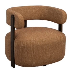 Jenison loungestol, brun