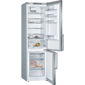 Bosch KGE398IBP kombinerad kyl/frys med LED-belysning Serie 6