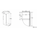 Bosch GSN36VXEP Serie 4 frysskåp