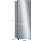 Bosch kyl/frys KGE49AICA, vue 6