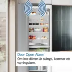 Bosch frysskåp GSN36VLEP Serie 4, 186 cm, silverdesign med BigBox och NoFrost-teknik