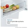 Bosch Serie 4 KSV33VLEP, 176 cm fristående kylskåp med VitaFresh och SuperCooling