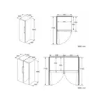 Bosch KSV36VLDP kylskåp, 186 x 60 cm, Serie 4 med VitaFresh, SuperCooling och EasyAccess, vue 2