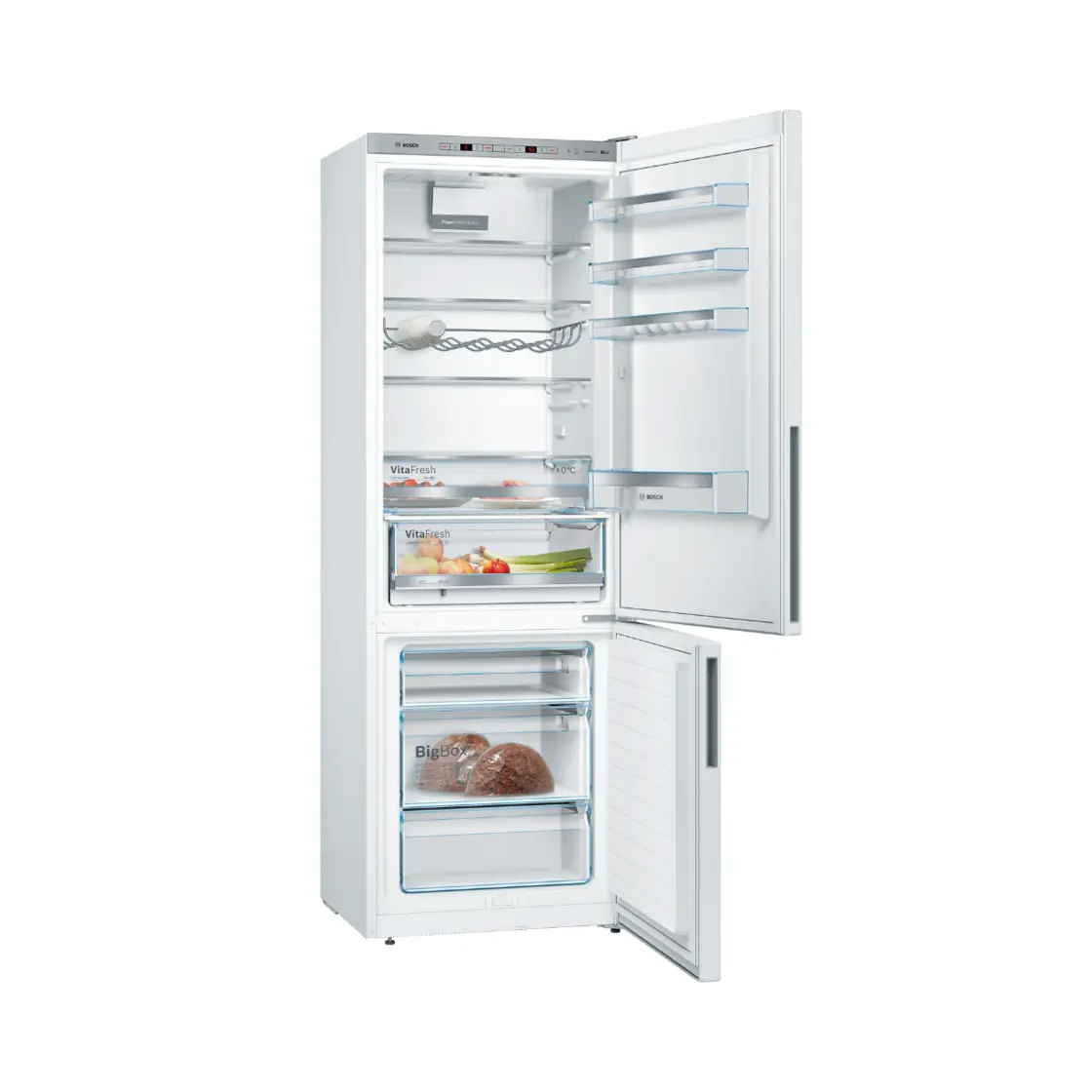 Bosch Serie 2 fristående kylskåp KTR15NWEB, energiklass E, vue 4