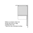 Bosch kyl och frys KGN33NWEB, vue 3