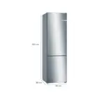 Bosch kyl/frys KGN39VLEB, vue 2