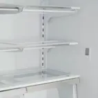Bertazzoni Master kylskåp med dubbla dörrar, två fryslådor och integrerad ismaskin