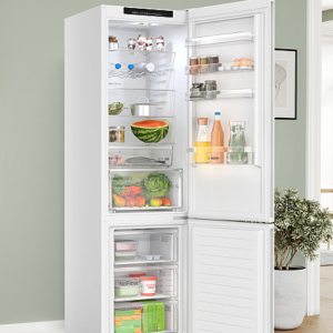 Bosch Serie 4 kombinerad kyl/frys KGN392WDF med VitaFresh XXL