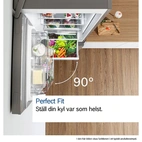 Bosch KGN39AIAU Serie 6 kombinerad kyl/frys, vue 8