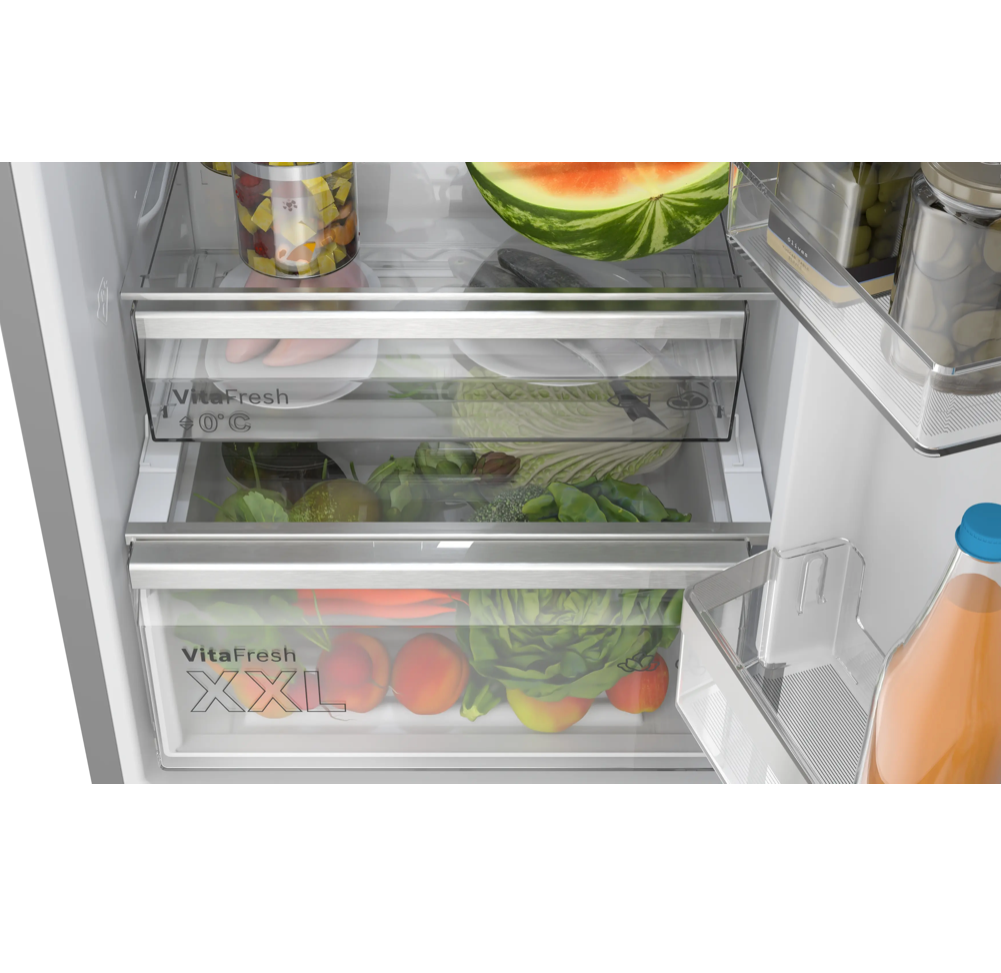 Bosch Kyl/frys KGN39AIBT, NoFrost och PerfectFit, vue 3