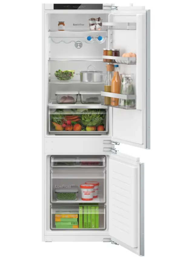 Bosch KGN36NLEA kombinerad kyl och frys med LED-belysning, vue 2