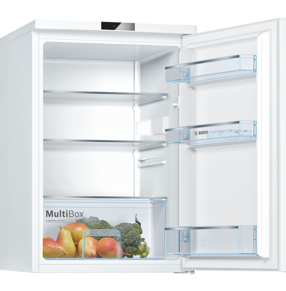Bosch Serie 2 fristående kylskåp KTR15NWEB, energiklass E, vue 2