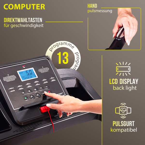 Löpband CS 3000, vue 6