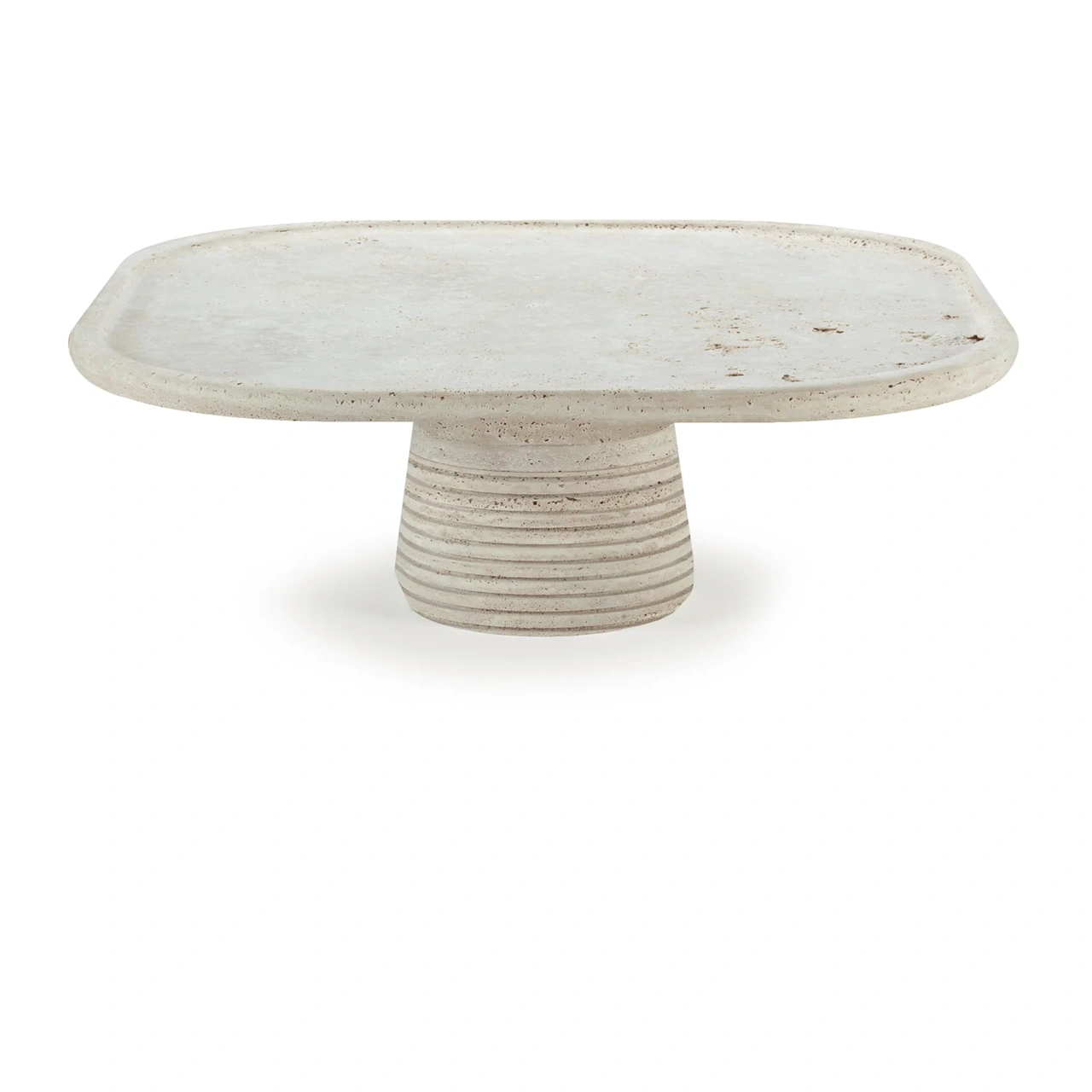 Soffbord Poppy Travertine 100 cm