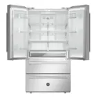 Bertazzoni Professional kylskåp med två fryslådor och integrerad ismaskin