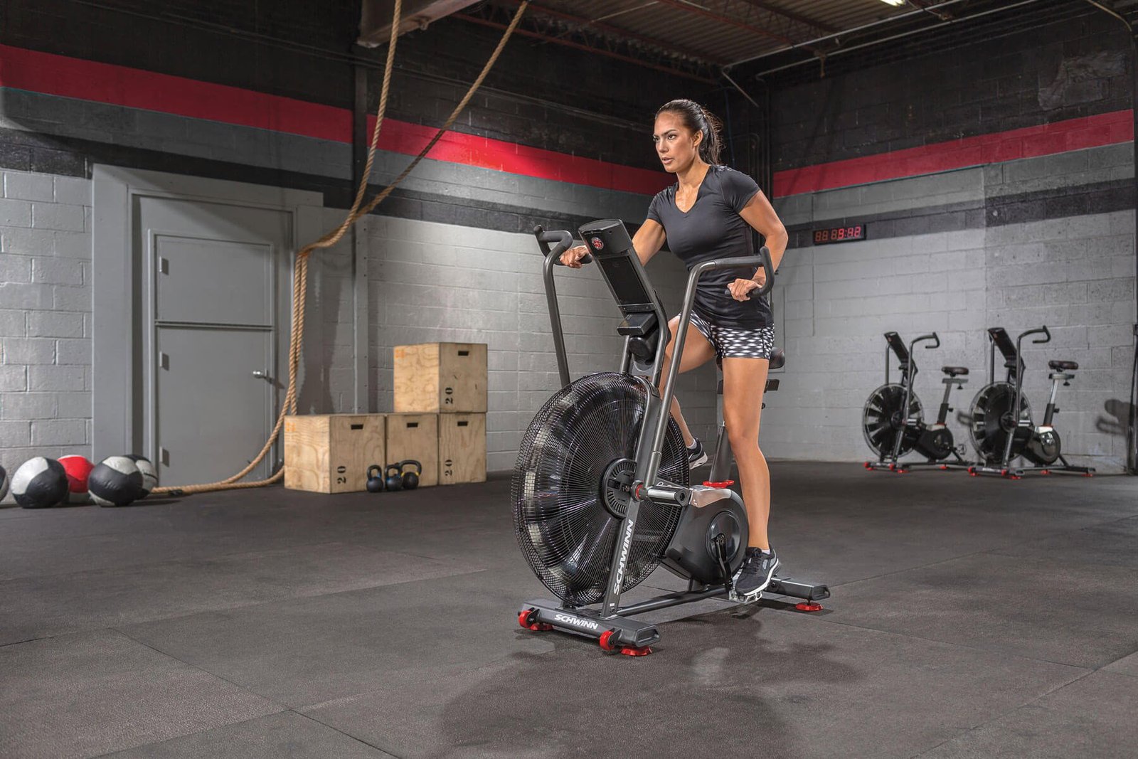 Schwinn Airdyne AD8 Motionscykel, vue 2