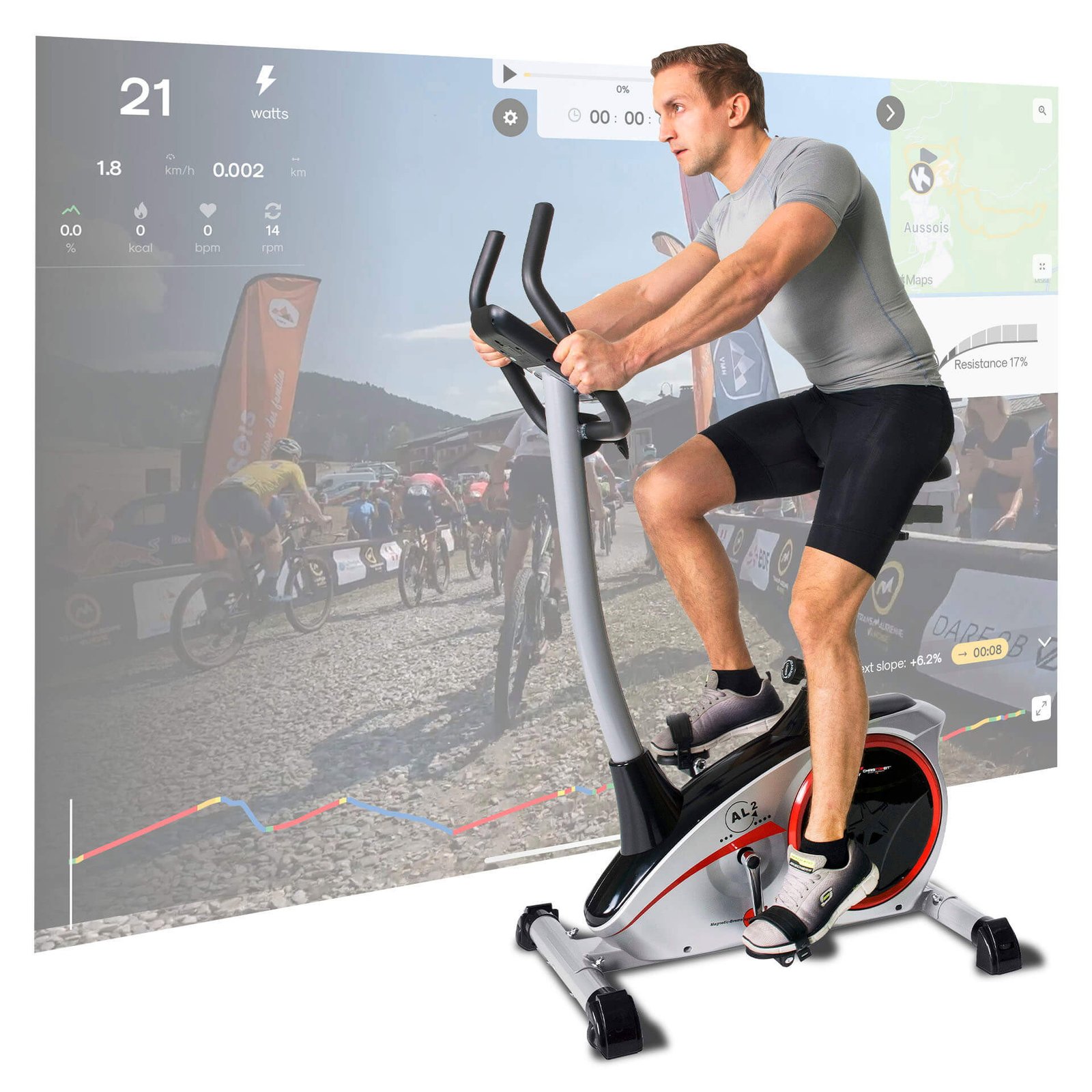 Christopeit Sport Motionscykel AL2, Bäst i test, vue 8