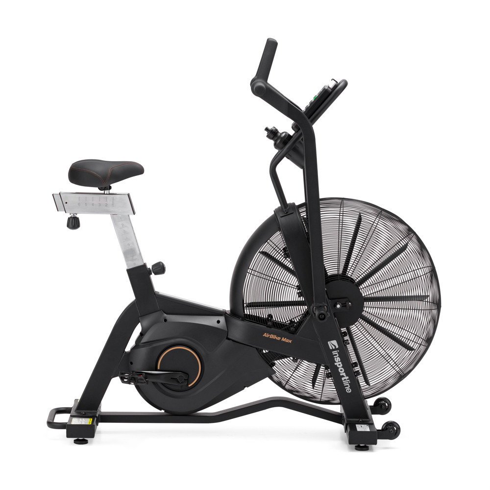Insportline Air Bike Max, kommersiell motionscykel, vue 3